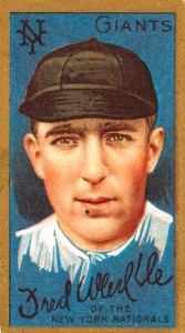 Baseball card depicting Fred Merkle