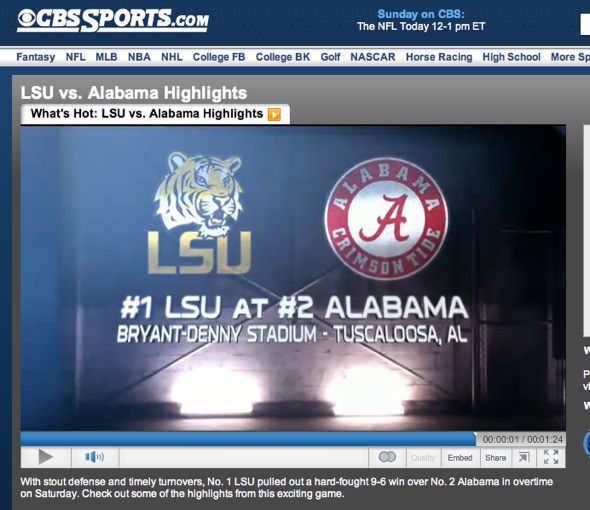 Alabama 1 Vs Lsu Live Stream Online