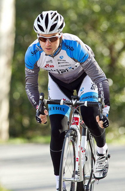 Lucas Euser is in the midst of his second career as pro cyclist. Four years ago, at age 24, he advanced to the top level of the sport while racing for the Colorado-based Garmin-Slipstream team. Unfortunately, tragedy struck. While training in Spain in 2009, Euser suffered two broken ribs and a shattered kneecap.
