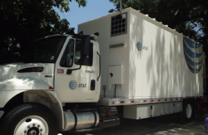 AT&T's Mobile DAS truck