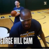 Screen shot of Google Glass footage from Indiana Pacers practice. Credit: Indiana Pacers