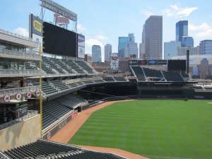 Target Field, the downtown home of the Minnesota Twins. Credit: Minnesota Twins