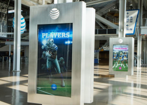AT&T Stadium interactive screens