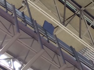 Wi-Fi antenna in roof rafters