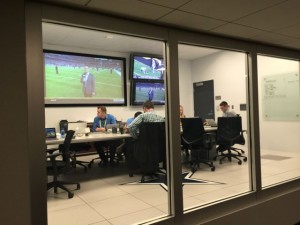 AT&T Stadium NOC aka "the Fishbowl"