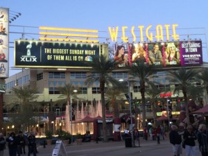 The Westgate uber-mall should see a lot of fan activity (and connectivity) on game day