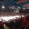 Joe Louis Arena, Detroit. Credit all photos: Dave Reginek / Detroit Red Wings (click on any photo for larger image)