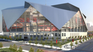 Proposed stadium exterior