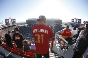 WrestleMania 31 at Levi's Stadium, March 29, 2015. Credit all images: 49ers.com (click on any photo for a larger image)