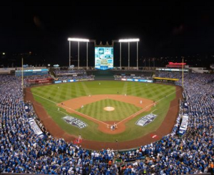 Kauffman Stadium during 2014 World Series