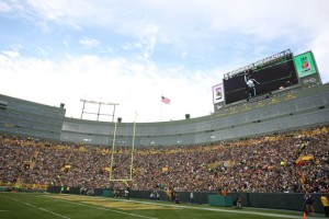 Lambeau Field, home of the Green Bay Packers, now has Wi-Fi for fans. All photos: Green Bay Packers