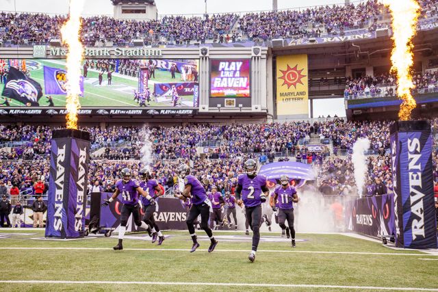 Ravens host themed draft party at M&T Bank Stadium