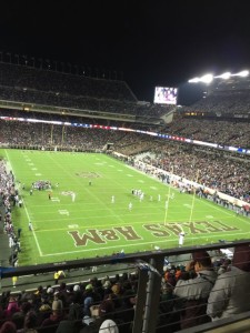 Full house at Kyle Field. Photo: Paul Kapustka, MSR