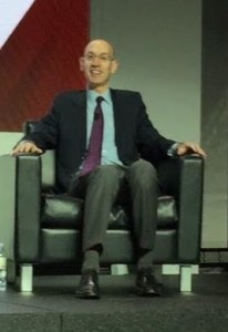 NBA commissioner Adam Silver