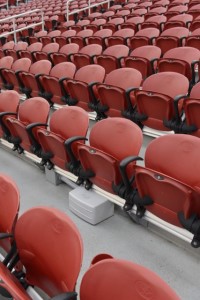 New Verizon Wireless under-seat DAS antenna placement at Levi's Stadium. Photo: Verizon Wireless