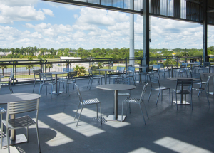 New concourse area at the track. Photo: DIS