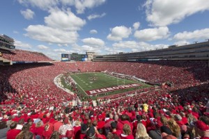 Camp Randall Stadium, University of Wisconsin. Photo: Dave Stluka