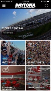 Screenshot of Daytona app. Credit: AVAI Mobile