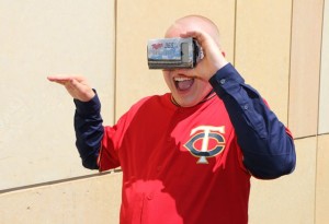 The Minnesota Twins will test virtual reality content for fans at a July 29 game at Target Field. Credit all photos: Minnesota Twins