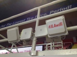 Wi-Fi antennas at Joe Louis Arena. Credit: Detroit Red Wings (click on any photo for a larger image)