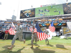 Pregame activity at EverBank Field last weekend. Credit: Jaguars.com.