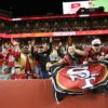 Niners fans celebrate a touchdown in the season opener. Credit: LevisStadium.com.