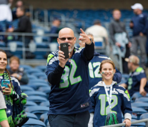 Seahawks fans at CenturyLink Field during Nov. 7 game. Credit: Seahawks.com