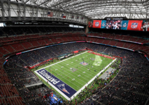 NRG Stadium during Super Bowl LI. Credit: AP / Morry Gash/ Patriots.com