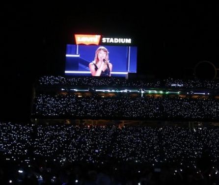 Taylor Swift shows card 3+ TB each, and push Levi's Stadium Wi-Fi past  half-million user mark