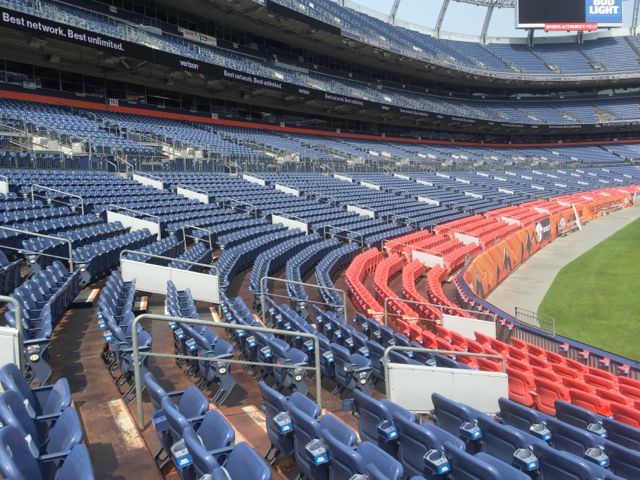 Denver Broncos Club Level Seating Chart